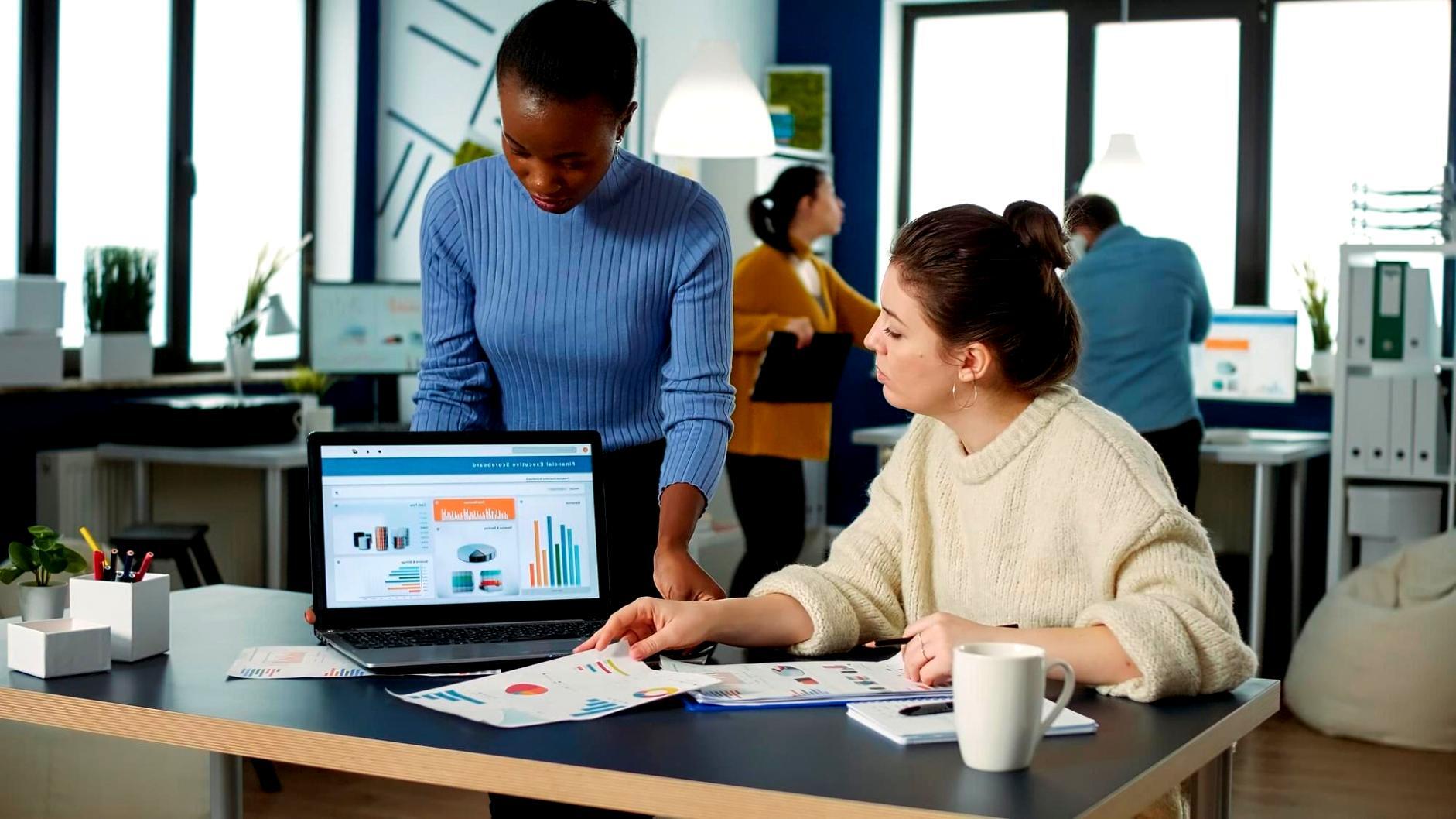 Tableau de bord d'analyse du trafic web utilisé en formation